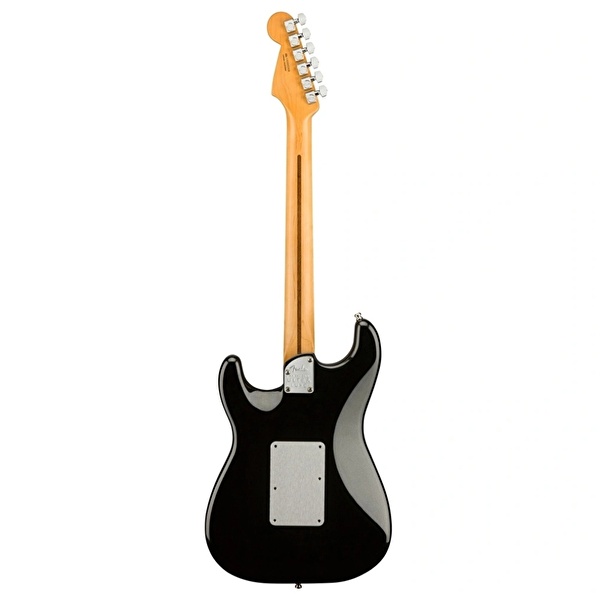 Fender American Ultra Luxe Stratocaster Floyd Rose HSS Gülağacı Klavye Mystic Black Elektro Gitar